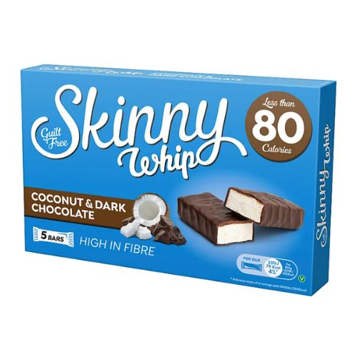 Skinny Whip Chocolate Coconut 5 x 20g - Short Dated