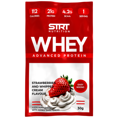 STRT Nutrition Whey Sample Sachet 30g