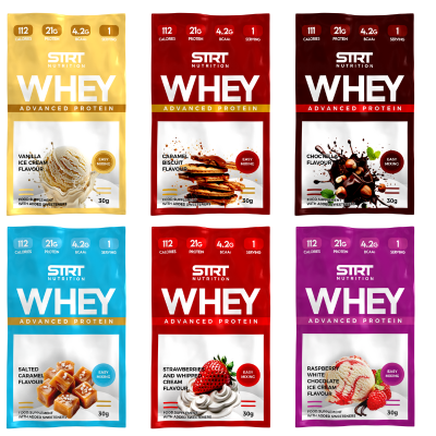 STRT Nutrition Whey Sample Sachet 30g