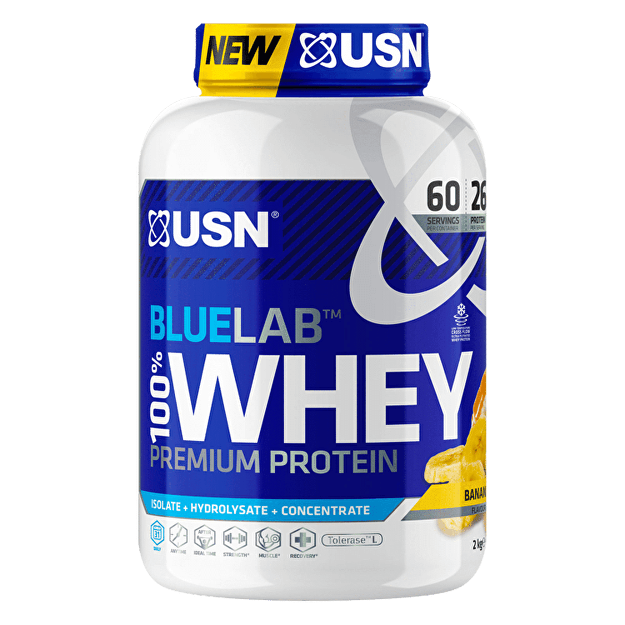USN Blue Lab Whey 2kg - gymstop