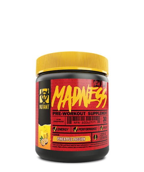 Mutant Madness Pre Workout 225g - gymstop