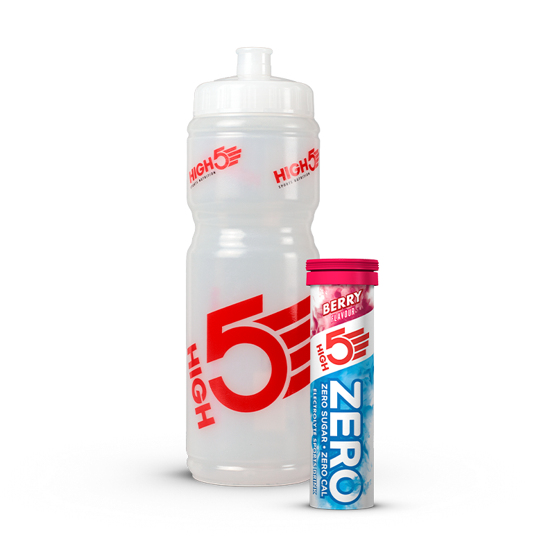 High5 Drink Bottle w/ 10 Zero tablets - BBE Oct 19