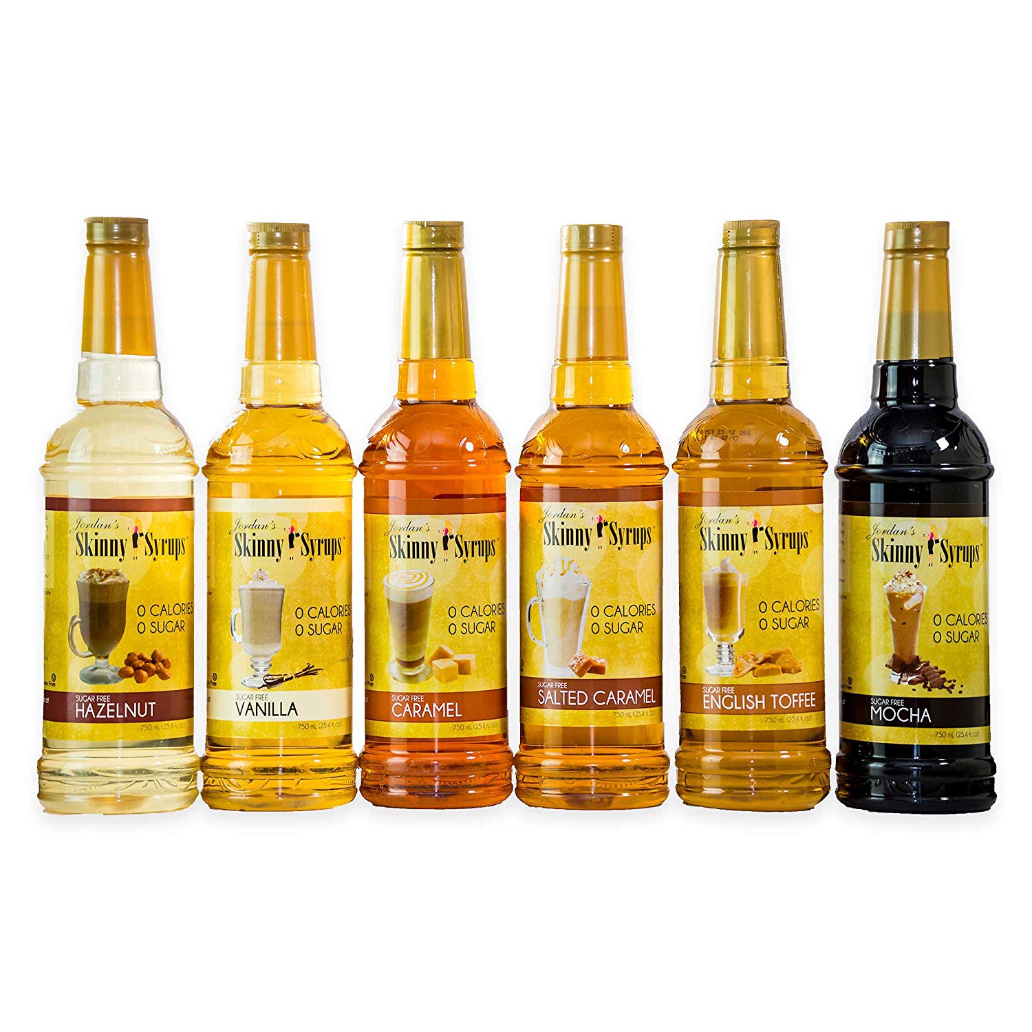 Jordan's Skinny Syrups Sugar Free Syrup 750ml - gymstop