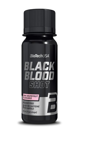 BioTechUSA Pink Grapefruit Black Blood Shot 20 x 60ml