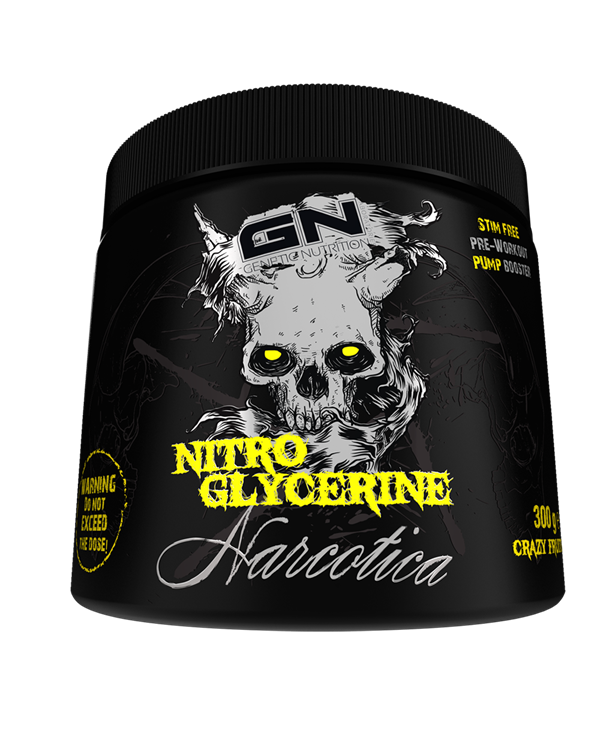 Genetic Nutrition Laboratories Narcotica Nitro Glycerine 300g Crazy Fruits