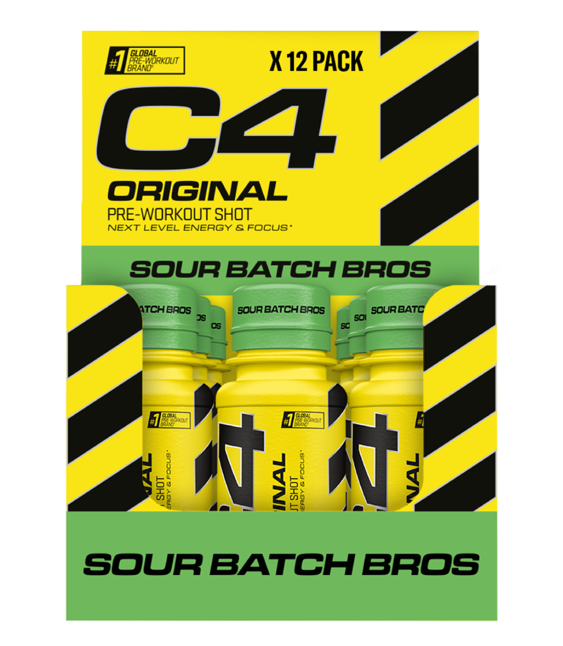 Cellucor C4 Pre-Workout Shots 12 x 60ml