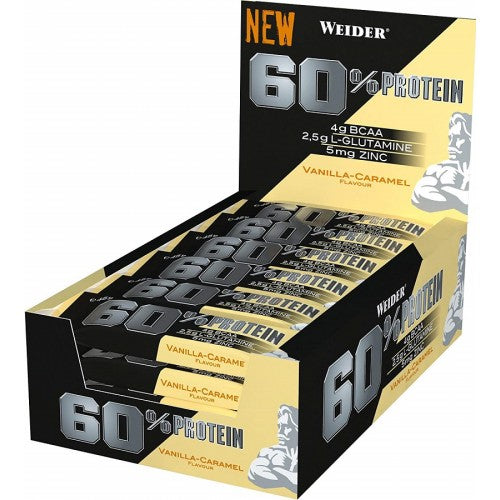 Weider 60% Protein Bar 24 x 45g - gymstop