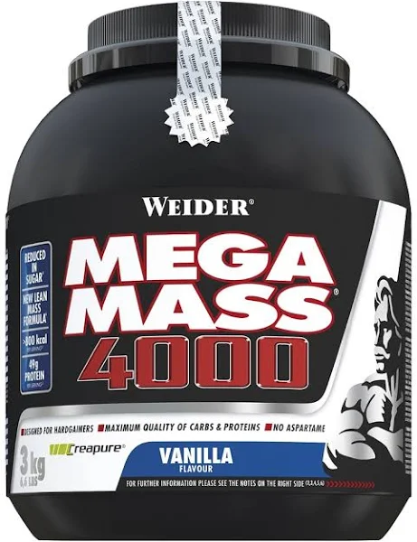 Weider Mega Mass 4000 3kg - gymstop