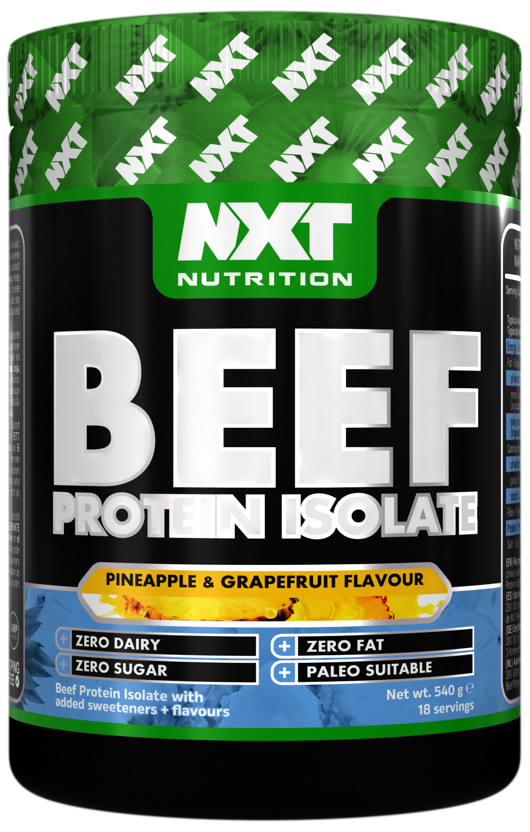 NXT Nutrition Beef Protein Isolate 540g