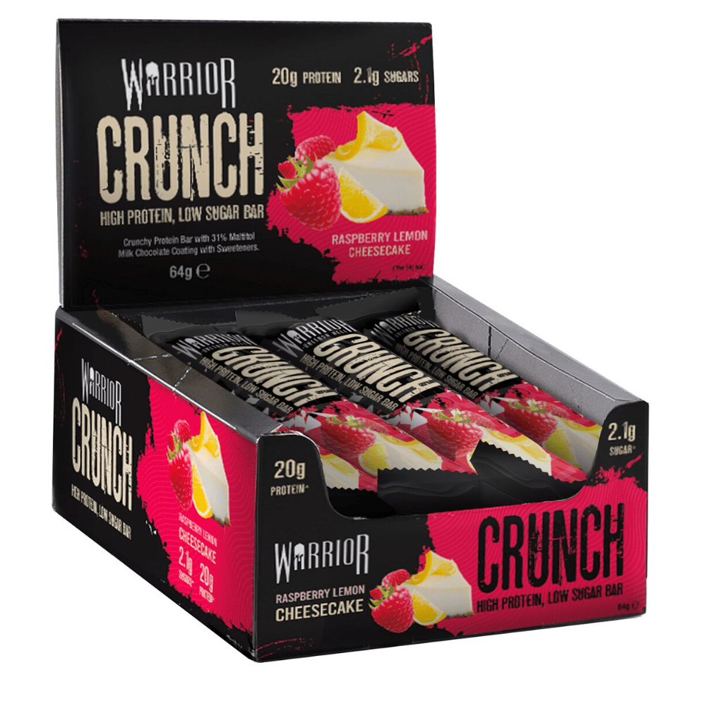 Warrior Crunch Bars 12 x 64g - gymstop