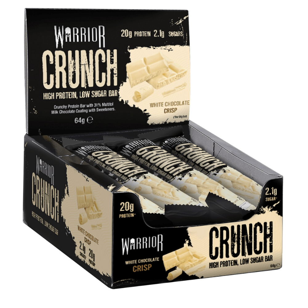 Warrior Crunch Bars 12 x 64g - gymstop