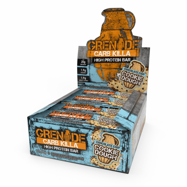 Grenade Carb Killa Bar 12 x 60g - gymstop