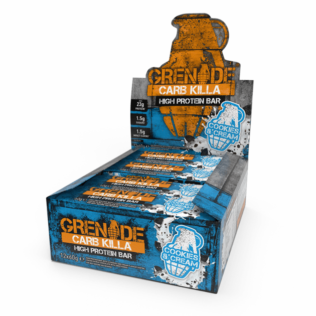 Grenade Carb Killa Bar 12 x 60g - gymstop