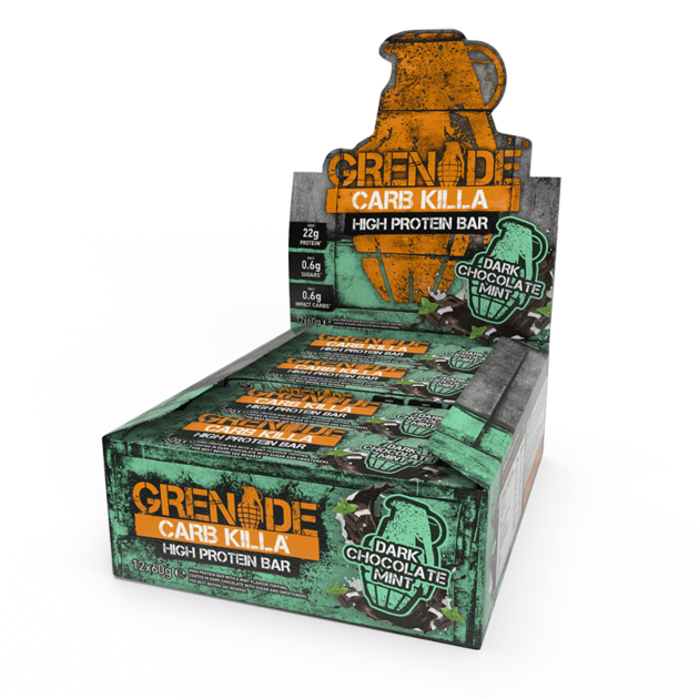 Grenade Carb Killa Bar 12 x 60g - gymstop