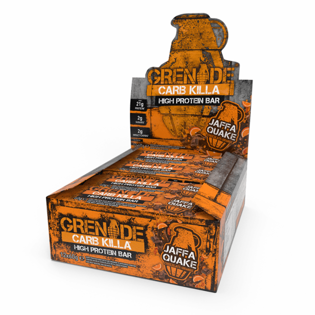 Grenade Carb Killa Bar 12 x 60g - gymstop