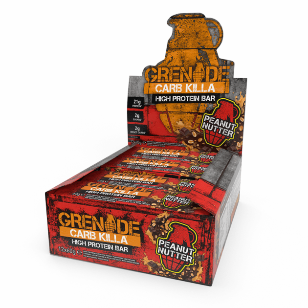Grenade Carb Killa Bar 12 x 60g - gymstop
