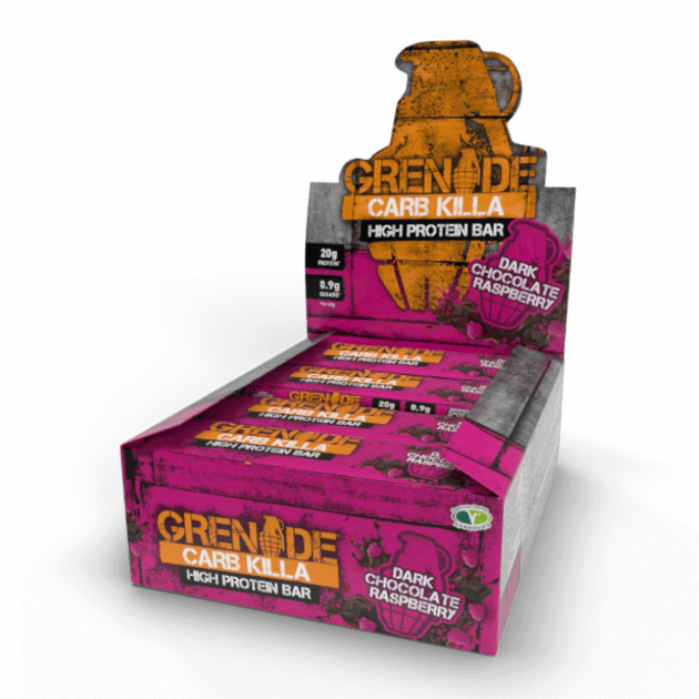 Grenade Carb Killa Bar 12 x 60g - gymstop