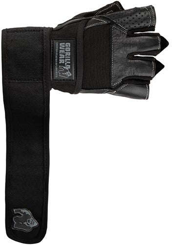 Gorilla Wear Dallas Wrist Wrap Gloves - Black