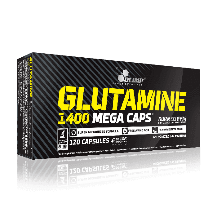 Olimp Nutrition Glutamine Mega Caps 300 Caps - gymstop