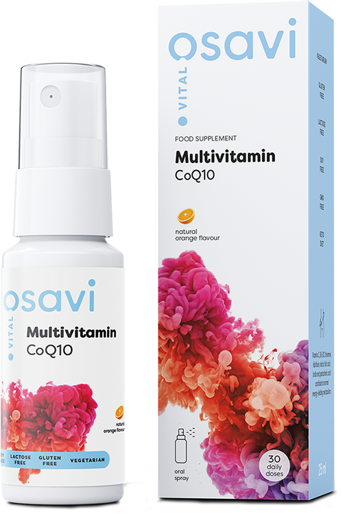 Osavi Multivitamin CoQ10 Oral Spray Orange 25 ml - Out of Date