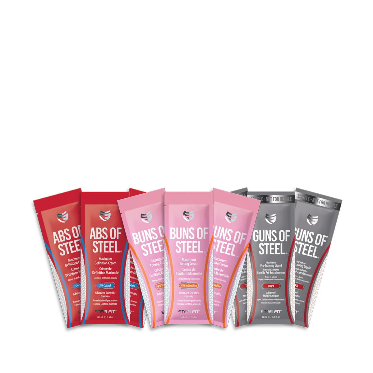 Pro Tan SteelFit Samples