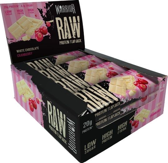 Warrior Raw Protein Oat Bar 12 x 75g